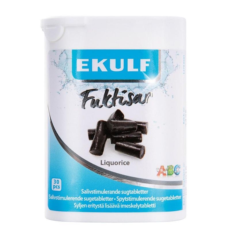 Ekulf fuktisar liquorice 30 stk