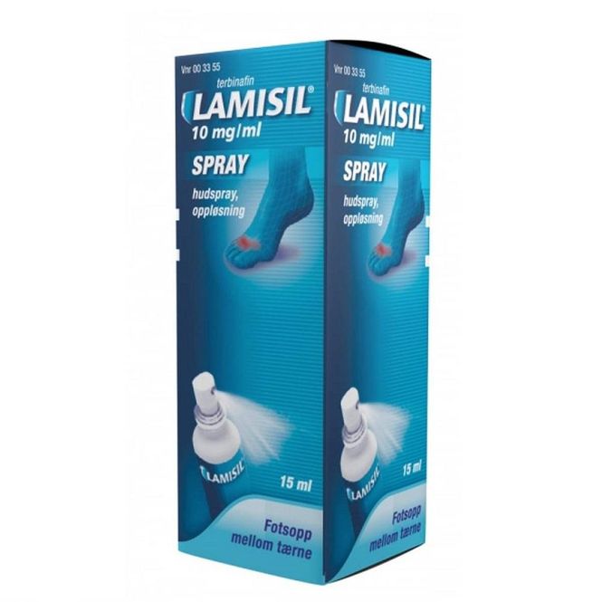 Hovedbilde Lamisil hudspray 1% 15 ml
