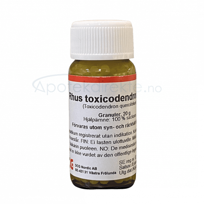 Hovedbilde Rhus toxicodendron D200 20 gram piller