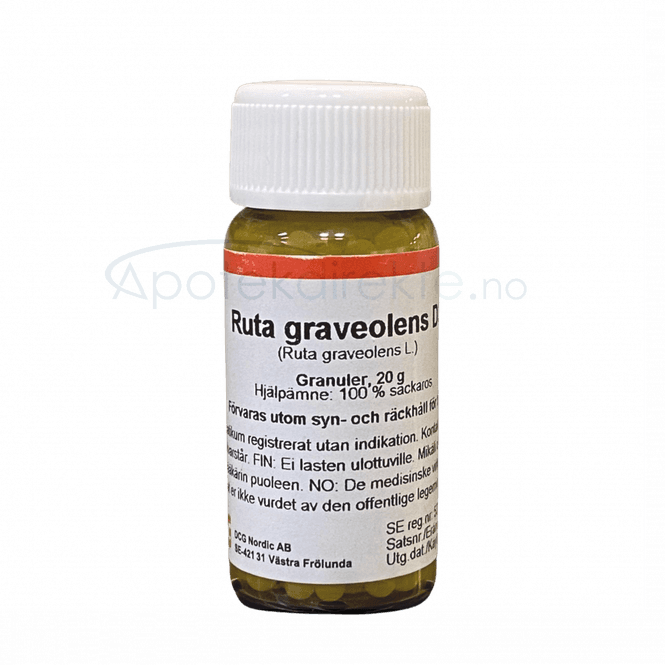 Hovedbilde Ruta graveolens D12 20 gram piller