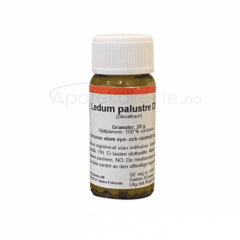 Ledum palustre D30 20 gram piller