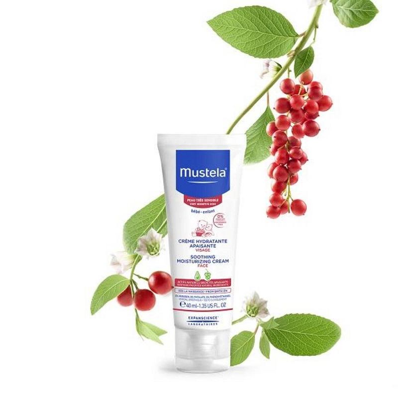 Mustela soothing moisturizer sensitive skin cream 40 ml