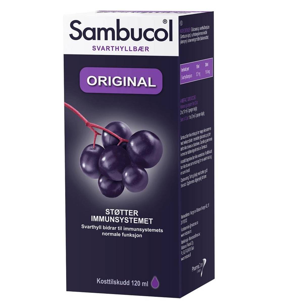 Sambucol original 120 ml - ApotekDirekte.no