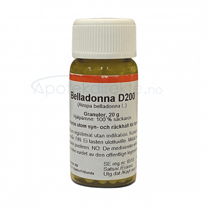 Belladonna D200 20 gram piller