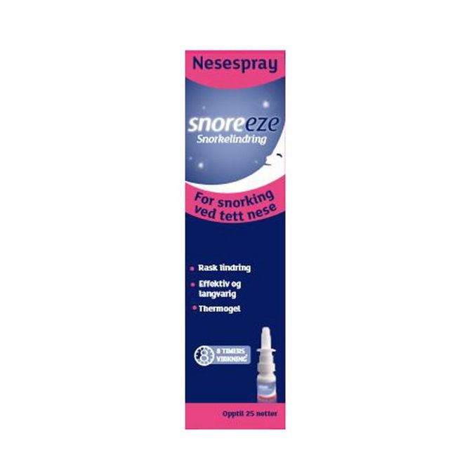 Hovedbilde Snoreeze nesespray 10 ml