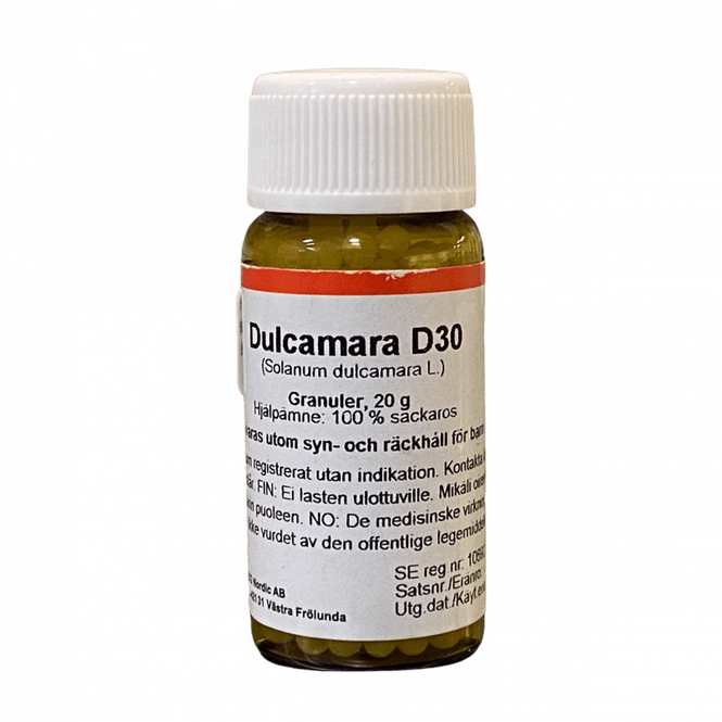 Hovedbilde Dulcamara D30 20 gram piller