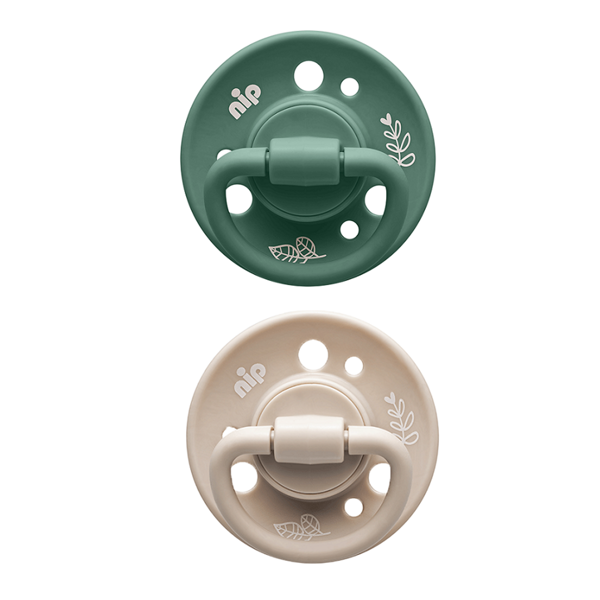 Nip cherry green smokk 0-6 mnd 2 stk
