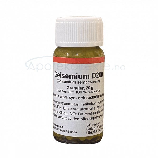 Hovedbilde Gelsemium sempervirens D200 20 gram piller