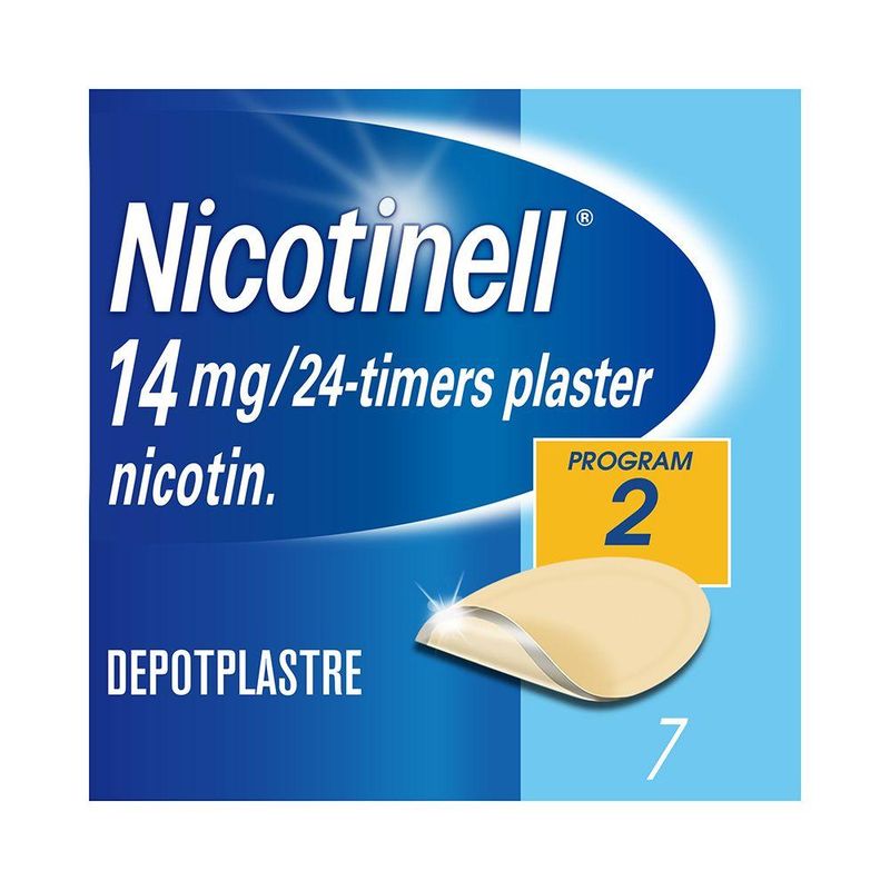 Nicotinell depot plast 14 mg/24t 7 stk
