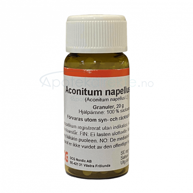 Hovedbilde Aconitum napellus D30 20 gram piller