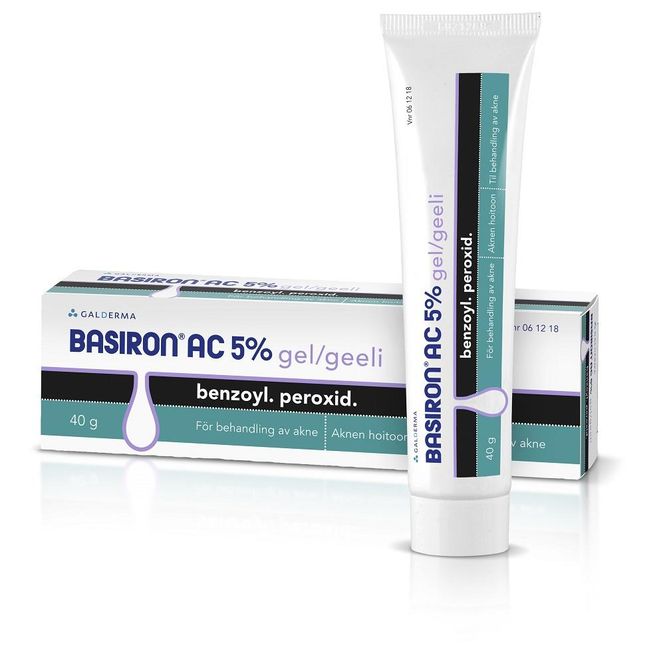Hovedbilde Basiron ac gel 5 % 40 gram
