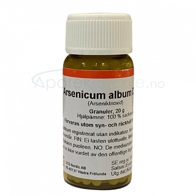 Hovedbilde Arsenicum album D200 20 gram piller