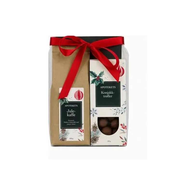 Apotekets gave julekaffe & konjakktrøfler 