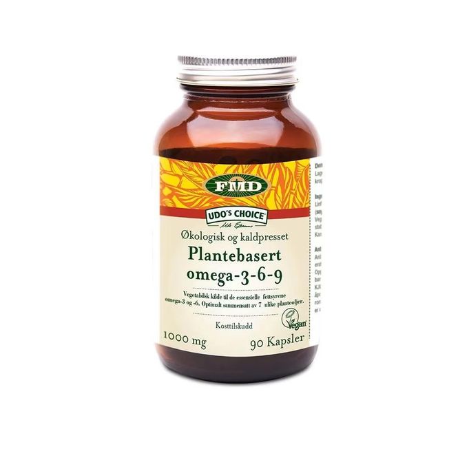 Hovedbilde Udo´s choice omega 3, 6 og 9 kapsel 90 stk