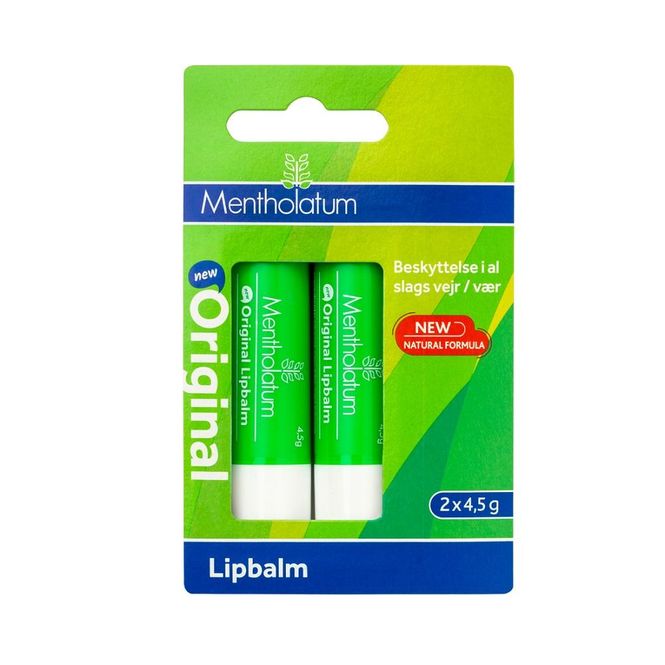 Hovedbilde Mentholatum lipbalm duo 2x4,5 gram