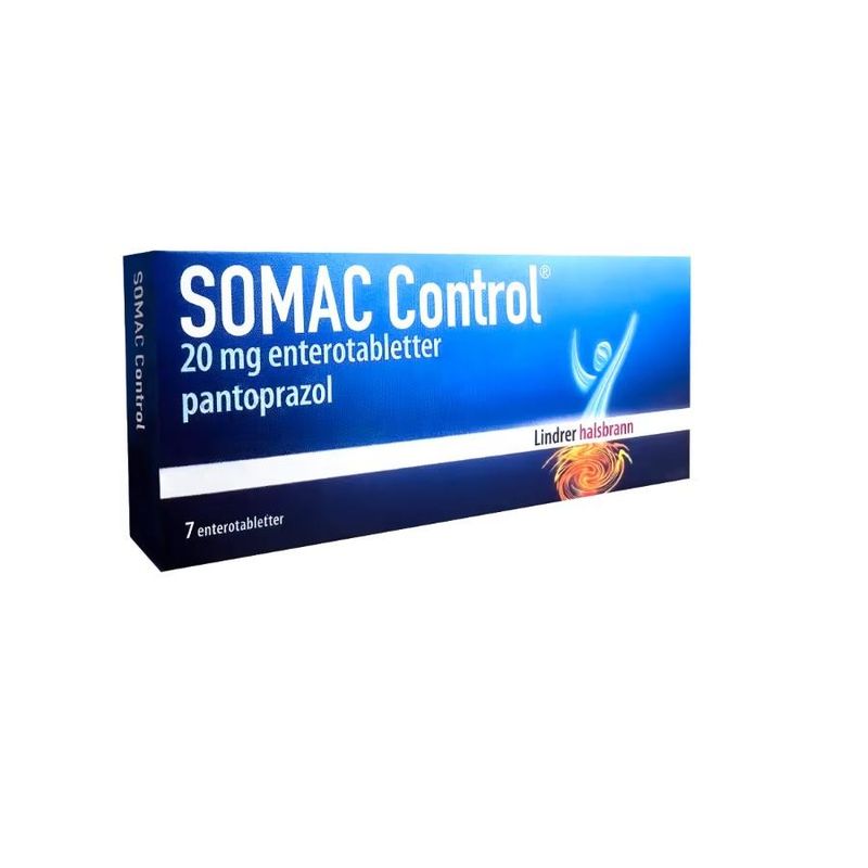 Somac Control enterotab 20mg 7 stk