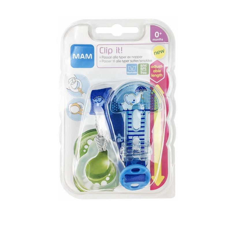 Mam clip it festesnor blue 0mnd+