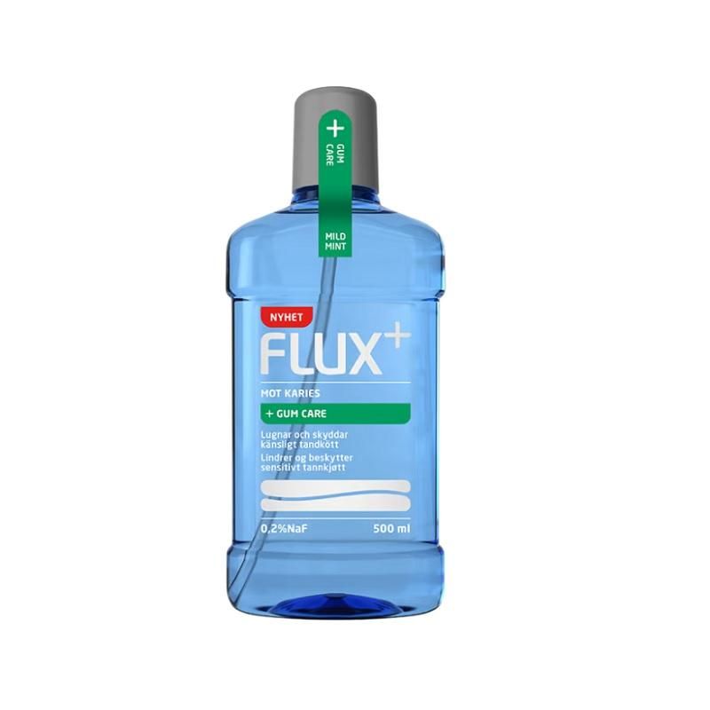 Flux+ fluorskyll 0,2 % NaF gum care 500 ml