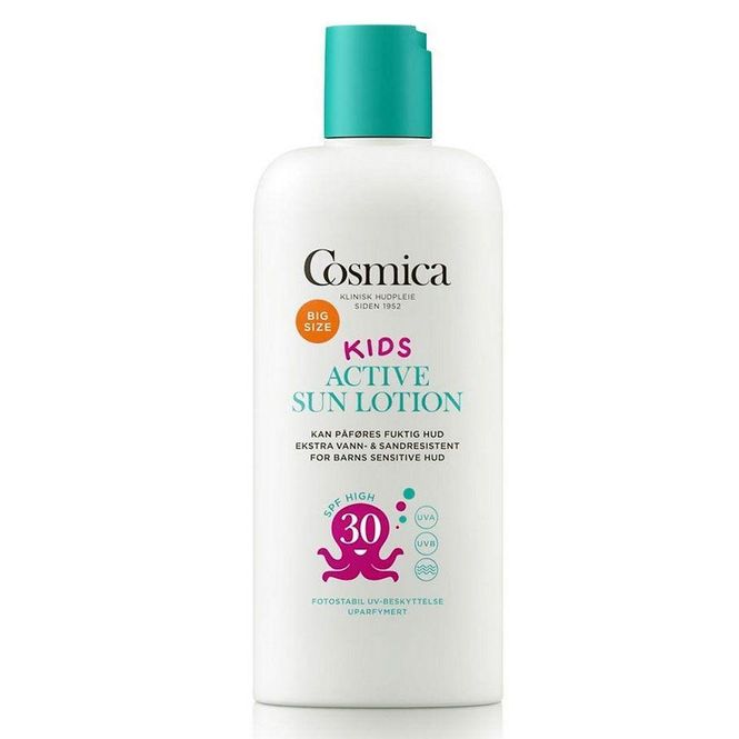 Hovedbilde Cosmica sun kids active lot f30 u/p 300 ml