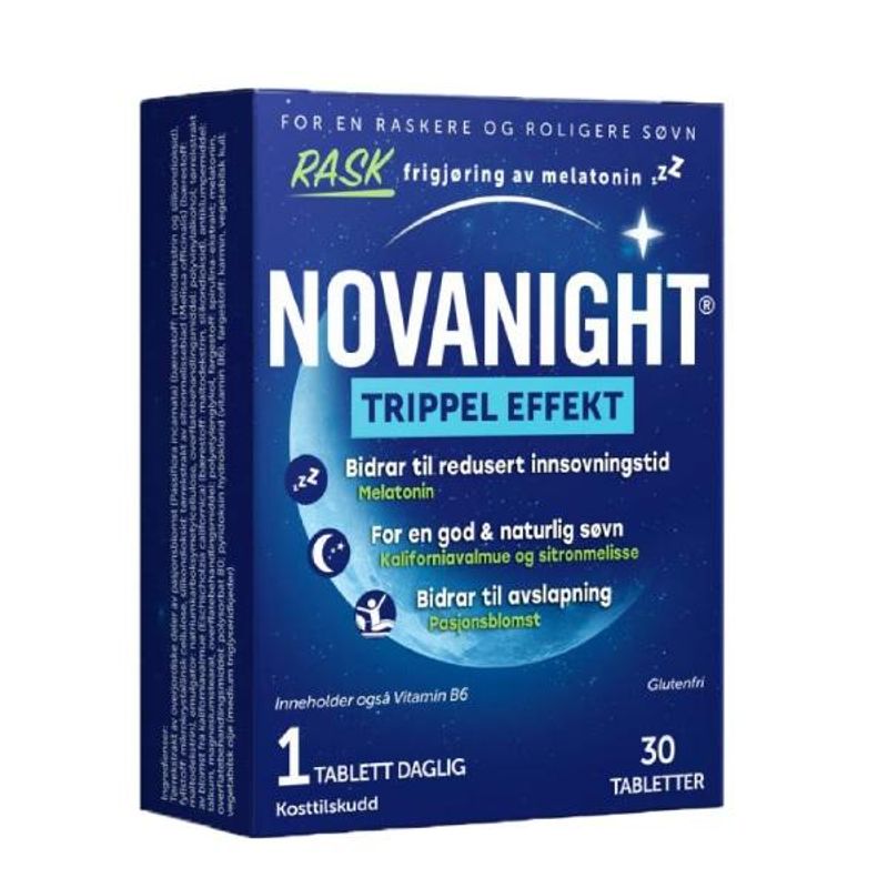 Novanight tablett 30 stk