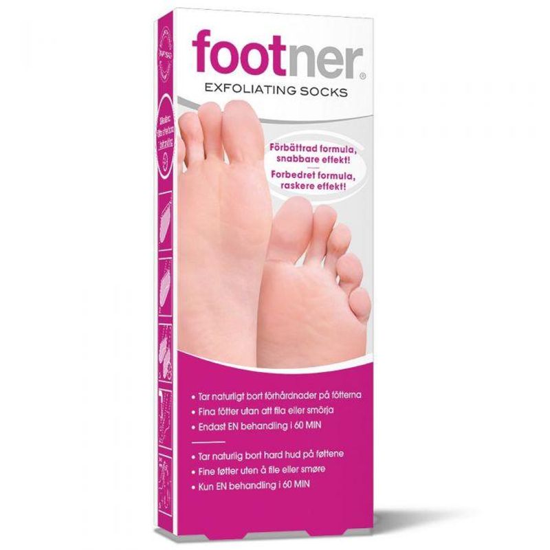 Footner exfoliating socks 1 par