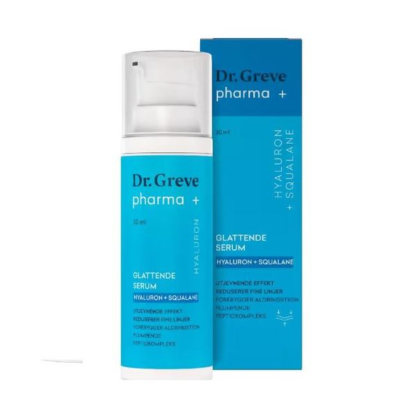Bilde av Dr Greve pha hyaluron + squalane glattende serum 30 ml