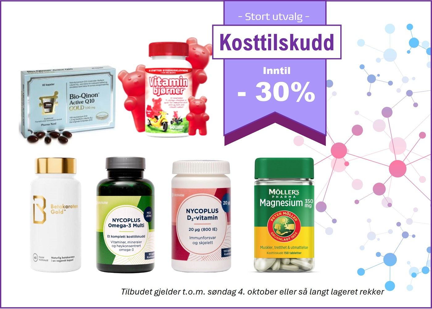 Tilbud kosttilskudd