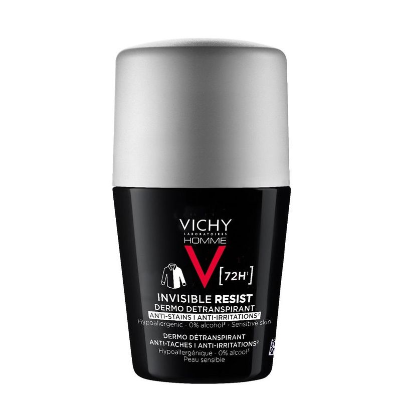 Vichy homme deo 72h invisible resist 50 ml